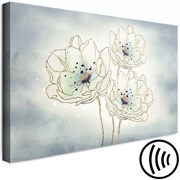 Wandbild Ocean Flowers (1 Part) Wide XXL günstig online kaufen
