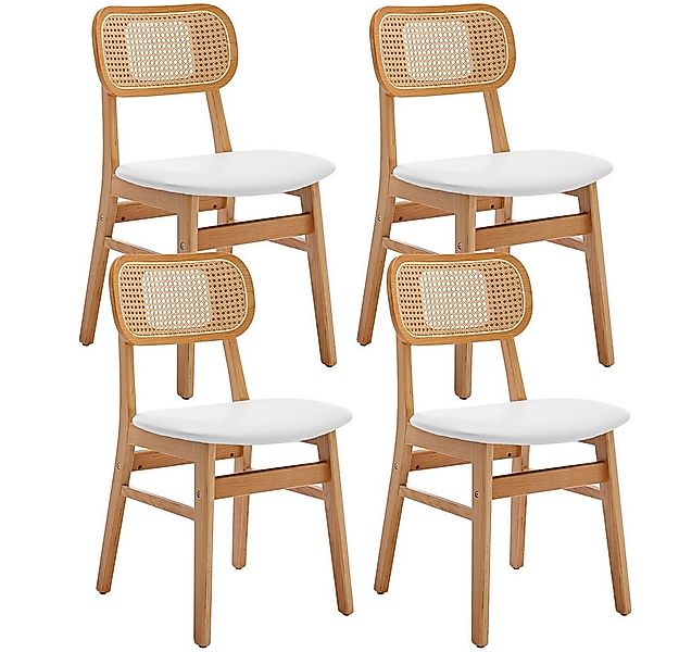 WAHSON OFFICE CHAIRS Esszimmerstuhl Rattansessel 2/4er Set, Küchenstuhl günstig online kaufen