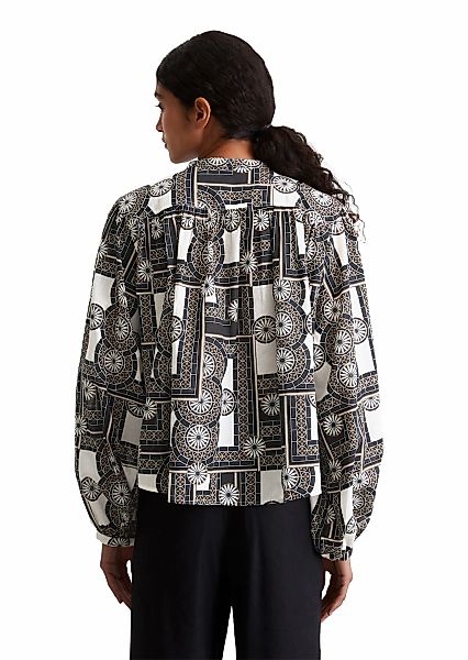 Marc O'Polo Langarmbluse mit Puffärmeln günstig online kaufen