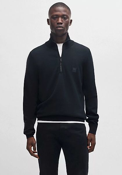 BOSS ORANGE Rollkragenpullover "Kanobix", mit Ton-in-Ton Logo günstig online kaufen