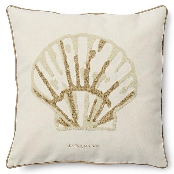 Rivièra Maison Kissenhülle Kissenhülle Shell Pillow günstig online kaufen