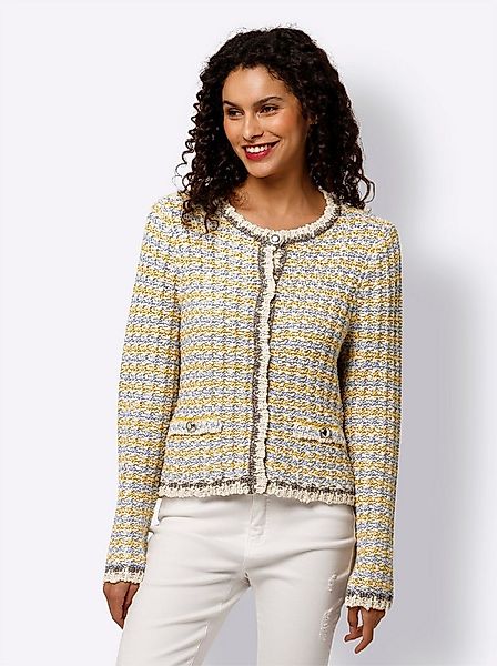 heine Strickjacke Cardigan Langarm Bouclé günstig online kaufen