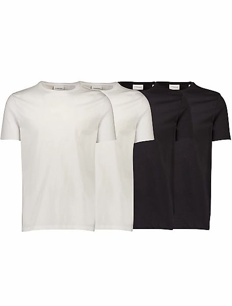 LINDBERGH T-Shirt Packung, 4 Stk. tlg. mit Rundhalsausschnitt im 4-er Pack günstig online kaufen