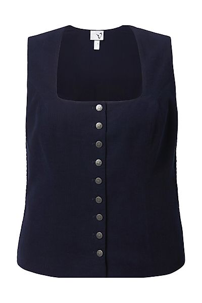 Ulla Popken Trachtenbluse Trachten-Mieder Cord Smok günstig online kaufen