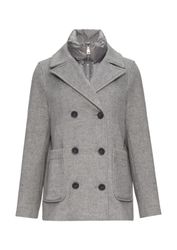 s.Oliver Funktionsjacke Outdoor-Jacke Caban im Materialmix günstig online kaufen