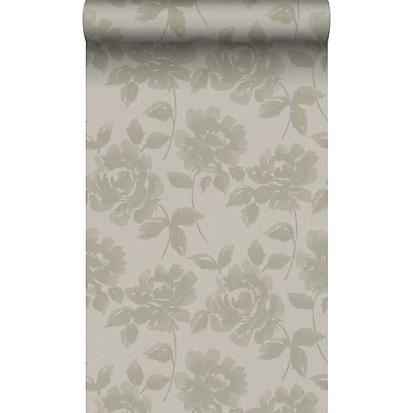 Origin Wallcoverings Tapete Rosen Hellbraun 53 cm x 10.05 m günstig online kaufen
