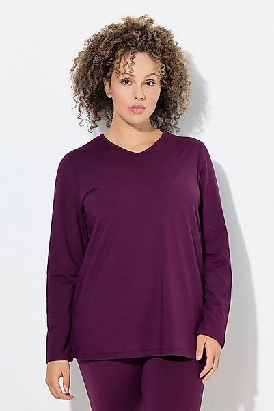 Ulla Popken Longsleeve Ski-Funktionsshirt schnelltrocknend Loop Langarm günstig online kaufen