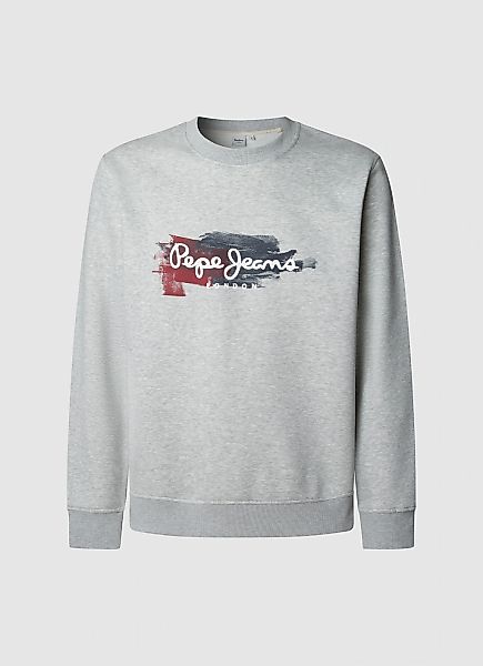 Pepe Jeans Sweatshirt "TREY CREW", Regular Fit mit Rundhals günstig online kaufen