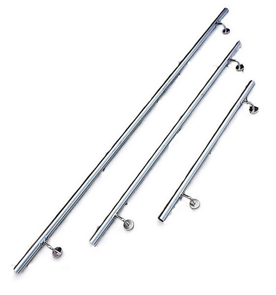 BruKa Handlauf FLEXI V2A Edelstahl Wandhandlauf Geländer Treppe Stange Grif günstig online kaufen