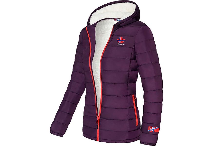 Nebulus Winterjacke GLOWFUR, P4839 - Damen, aubergine, M/38 günstig online kaufen