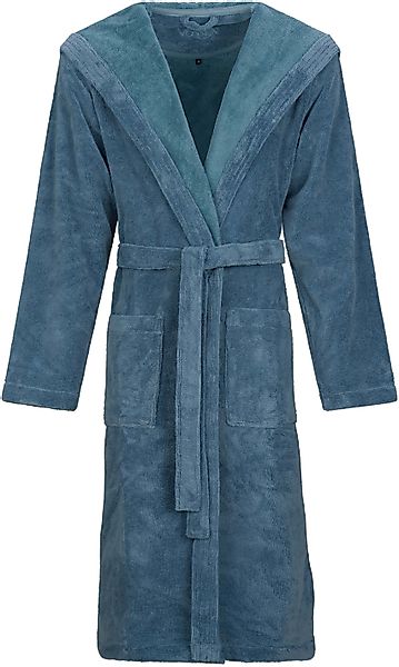 Vossen Unisex-Bademantel Lynn, Langform, Wirkvelours, Kapuze, günstig online kaufen