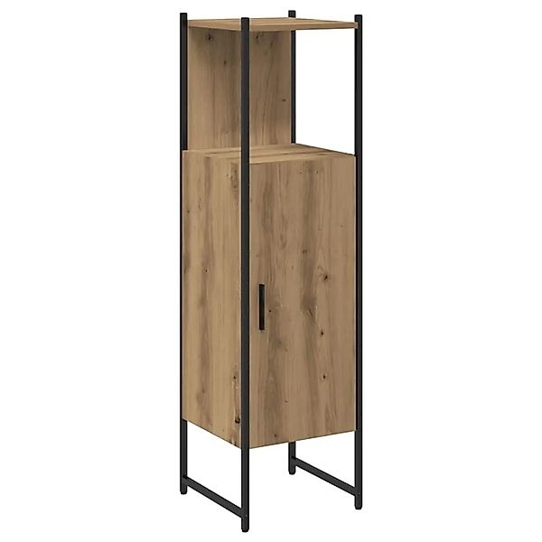 vidaXL Badschrank Artisan-Eiche 33x33x120,5 cm Holzwerkstoff 857707 günstig online kaufen