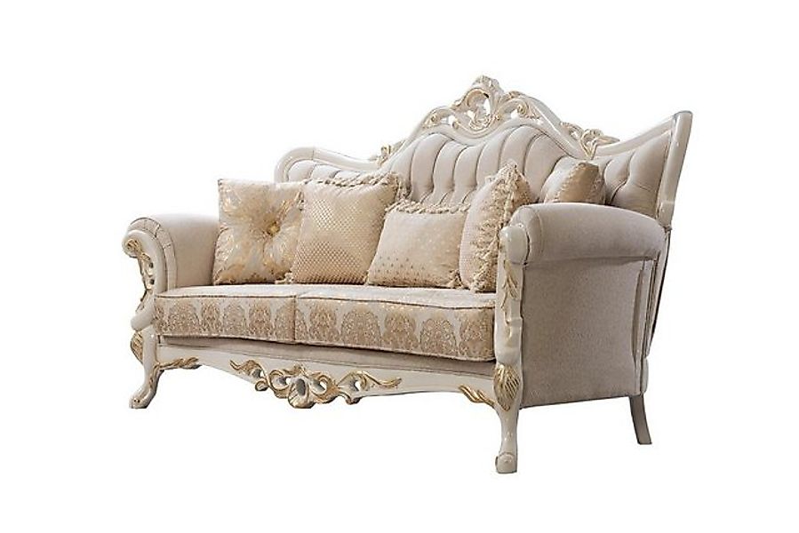 Xlmoebel Sofa Dreisitzer Stoffsofa im Luxus-Barockstil für das Wohnzimmer, günstig online kaufen