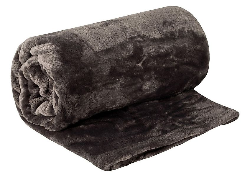 Wohndecke Cashmere Touch Kuscheldecke uni 150x200 cm, MOON Heimtextilien, F günstig online kaufen