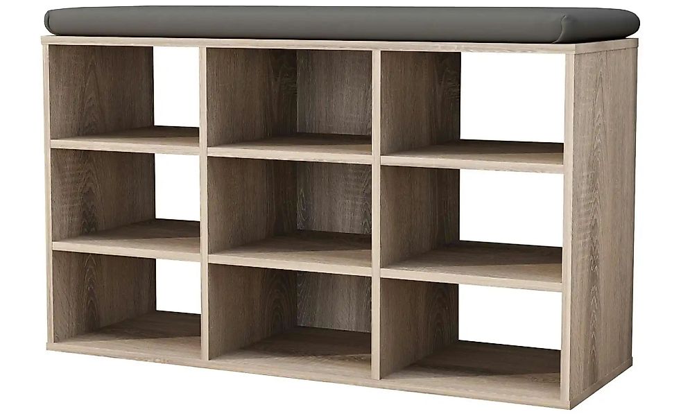 Schuhbank  Hinsol ¦ holzfarben ¦ Maße (cm): B: 80 H: 50 Regale > Schuhregal günstig online kaufen