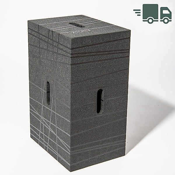 Xbrick® Sitzwürfel Bürohocker multifunktionaler Baustein anthrazit-schwarz günstig online kaufen