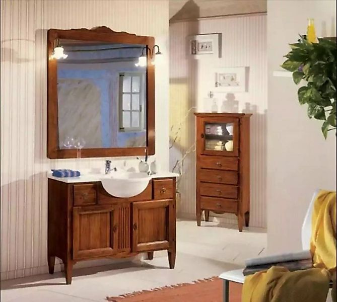 JVmoebel Waschbeckenschrank Badmöbel Waschbecken Italy Stil Becken Untersch günstig online kaufen