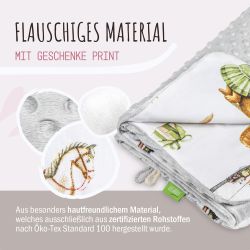 Babydecke LULANDO 100x75 cm flauschige Kuscheldecke günstig online kaufen