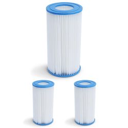 RAMROXX Pool-Filterkartusche 3x Filterkartusche Ersatzfilter Filterpatrone günstig online kaufen