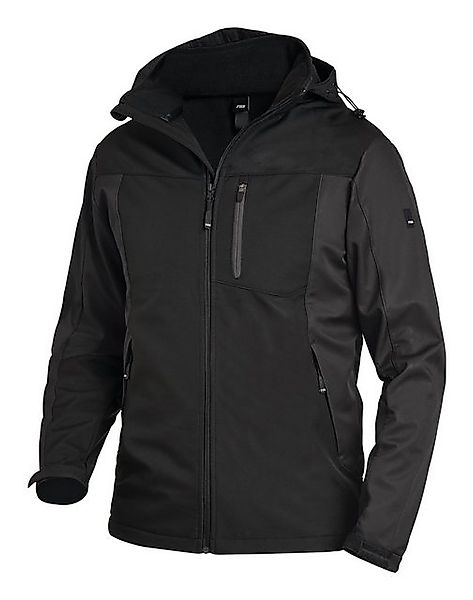 FHB Softshelljacke Jacke Jannik, Softshell, anthrazit/schwarz günstig online kaufen