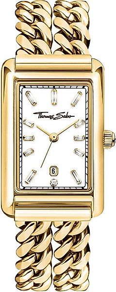 THOMAS SABO Quarzuhr ELEGANCE WA0429-291-207-22 mm, Armbanduhr, Damenuhr, E günstig online kaufen