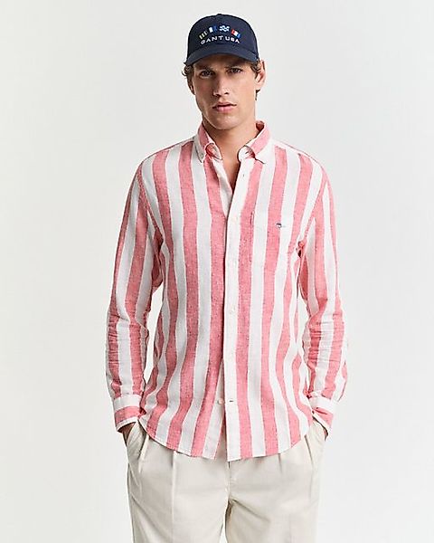 Gant Langarmhemd REG COTTON LINEN BOLD STRIPE SHIRT günstig online kaufen