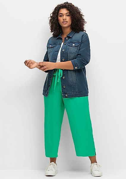 Sheego Jeansjacke, ohne Kapuze günstig online kaufen