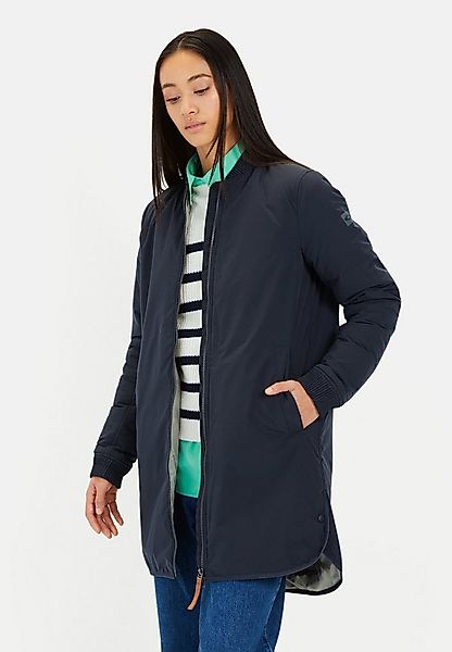 camel active Langjacke aus recyceltem Polyester Langarm Kapuze günstig online kaufen