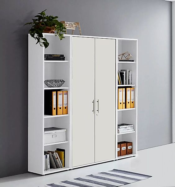 BMG Möbel Büromöbel-Set "Tabor", besteht aus 1 Aktenschrank und 2 Regalen günstig online kaufen