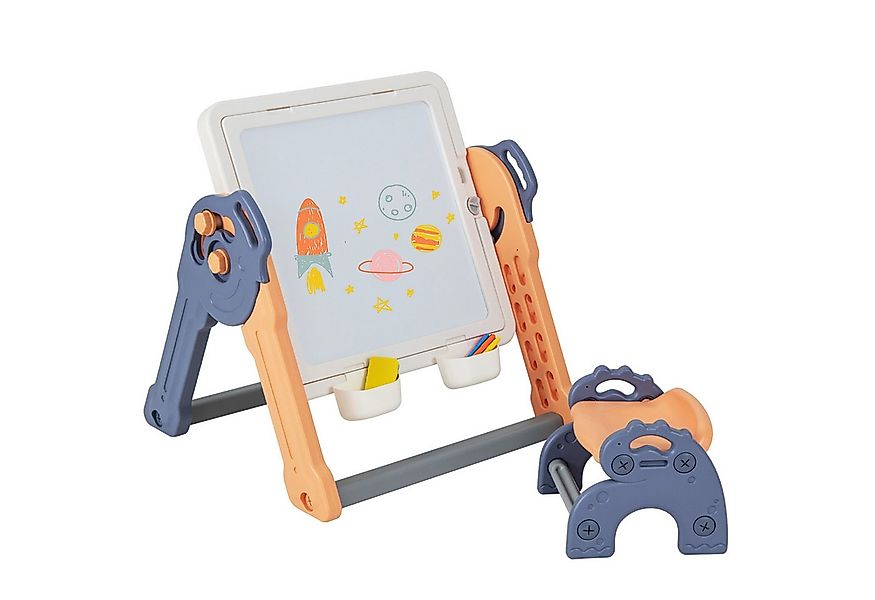 COSTWAY Standtafel, 6 in 1 Spieltisch mit Stuhl & 4 Körben günstig online kaufen