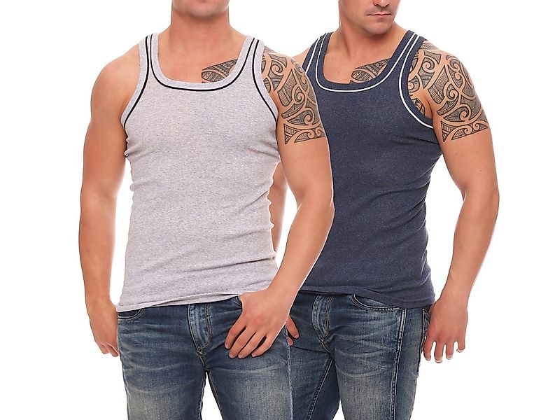 Cocain underwear Unterhemd Farbiges Herren Unterhemd Feinripp Vollachsel Ba günstig online kaufen