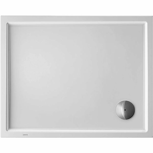 Duravit Duschwanne Starck Slimline 100 cm x 80 cm x 5 cm Antislip Weiß günstig online kaufen
