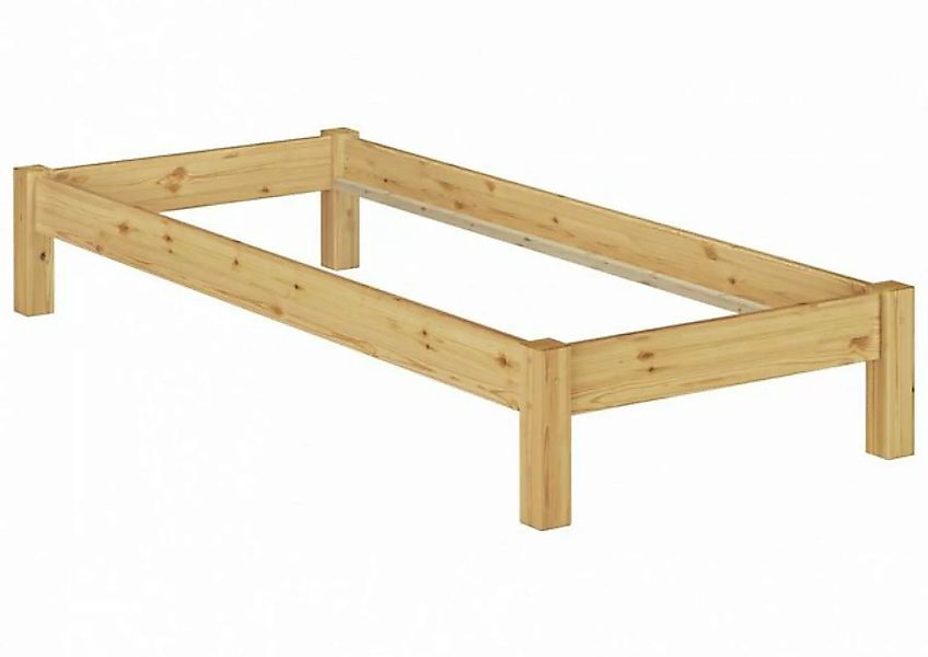 Erst-Holz® Futon-Bettgestell 90x200 Kiefer Massivholz natur Gr. 90 x 200 günstig online kaufen