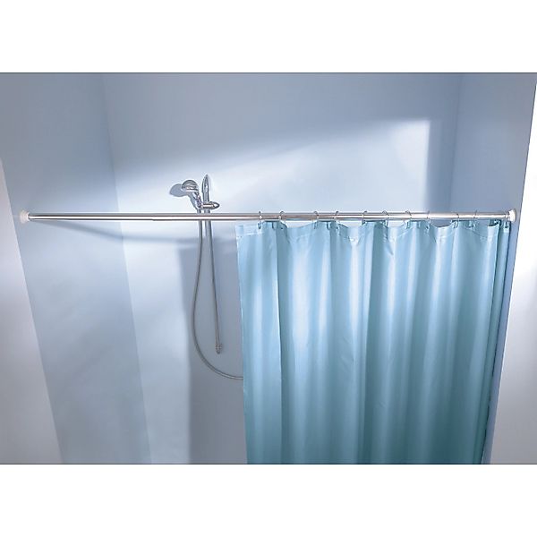 Kleine Wolke Federstange Chromfarbig. 125-220 cm ø 25mm günstig online kaufen