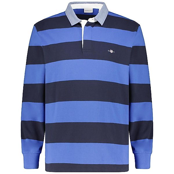 Gant Poloshirt aus Baumwolle Farbe blau Größe: 5XL günstig online kaufen