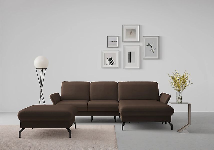 sit&more Ecksofa "Fashion L-Form", wahlweise mit Kopfteilverstellung und Vo günstig online kaufen