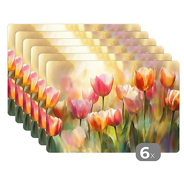 MuchoWow Platzset Tulpen - Märchenhaft - günstig online kaufen
