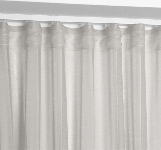 Beautex Gardine Transparente Gardine Dolly, wählbar mit Kräusel- und Ösen- günstig online kaufen