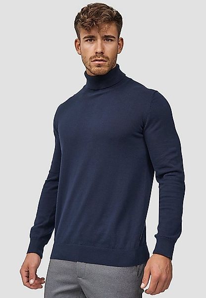 Indicode Rollkragenpullover Herren Eldo Strickpullover Herrenpullover günstig online kaufen