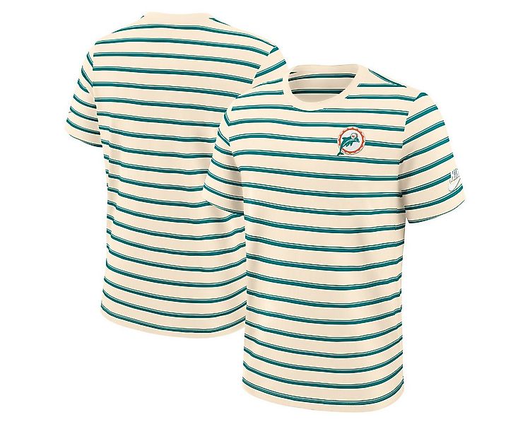 Nike T-Shirt Nike T-Shirt Miami Dolphins Nike Rewind Club Striped Tee günstig online kaufen