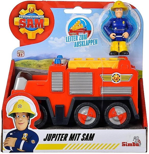 SIMBA Spielzeug-Feuerwehr Fahrzeug Feuerwehr Feuerwehrmann Sam Junior Jupit günstig online kaufen