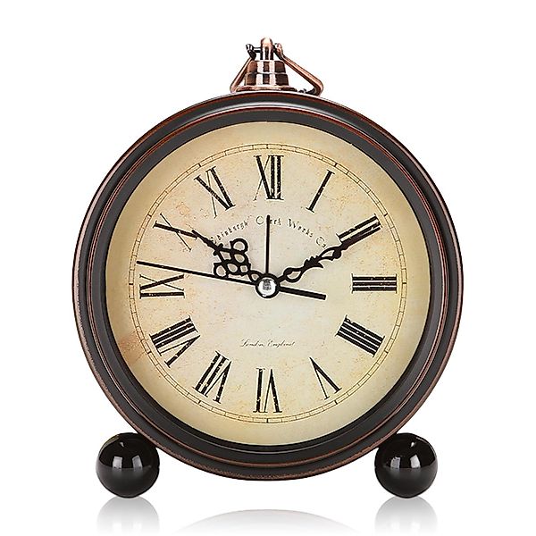 BlingBin Tischuhr wecker Retro Silent Tischuhr günstig online kaufen
