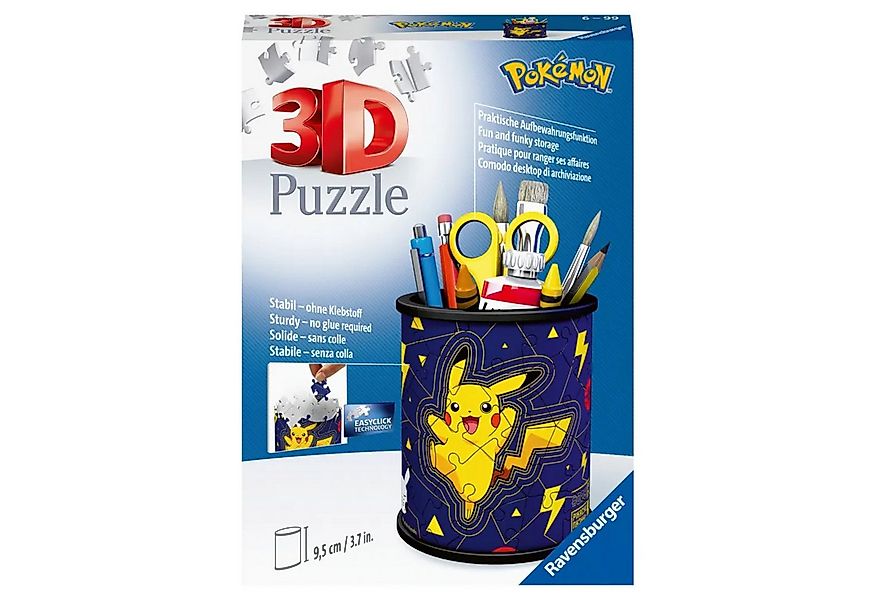 Ravensburger Puzzle Ravensburger 3D Puzzle 11257 - Utensilo Pokémon Pikachu günstig online kaufen