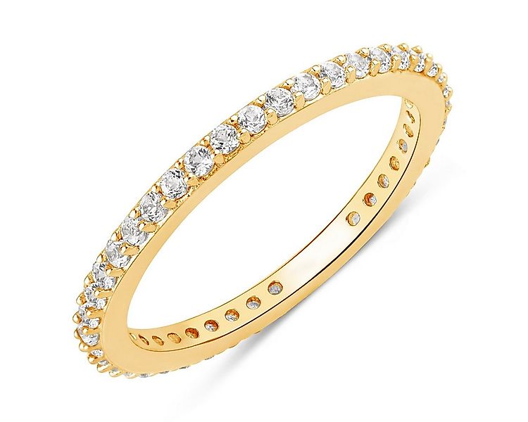 Rafaela Donata Fingerring gelbgold, Topas günstig online kaufen