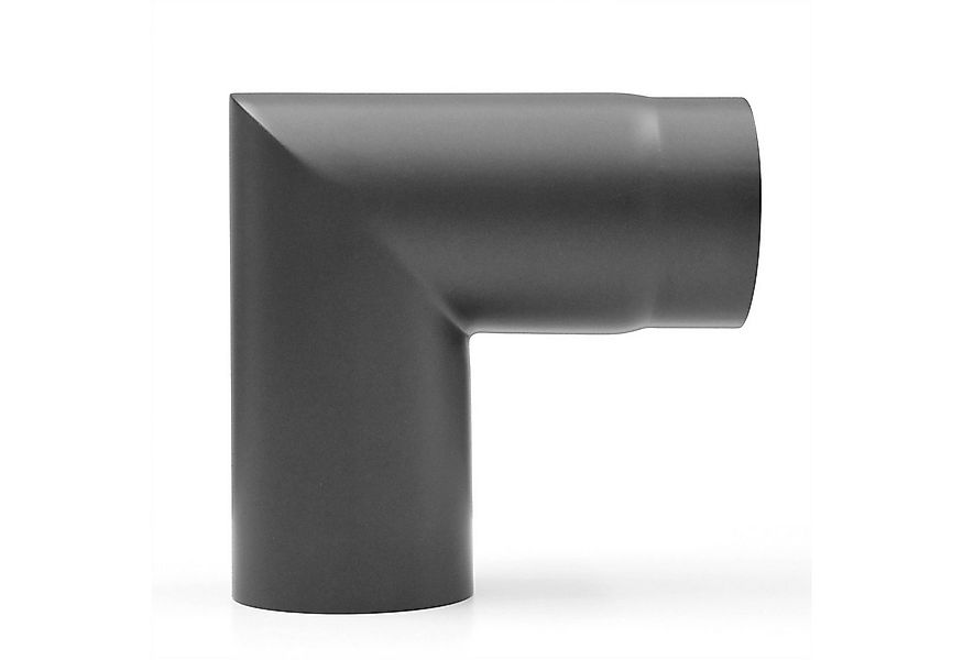 Raik Ofenrohr raik Rauchrohrbogen Ofenrohr 120mm - 90° zweiteilig gussgrau, günstig online kaufen