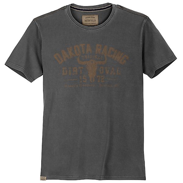 redfield Rundhalsshirt Redfield XXL T-Shirt anthrazit günstig online kaufen