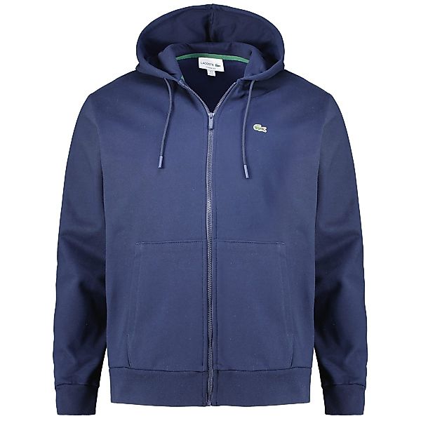 LACOSTE Kapuzenjacke mit Biobaumwolle Farbe marine Größe: 5XL günstig online kaufen
