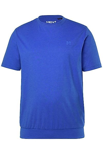 Men Plus T-Shirt T-Shirt Bauchfit Basic Halbarm günstig online kaufen