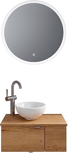 Saphir Badmöbel-Set »Serie 6915« 4 Stk. tlg. Gäste-Bad, 70 cm breit, mit LE günstig online kaufen