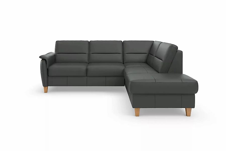 Home affaire Ecksofa »Palmera L-Form«, Federkern, wahlweise mit Bettfunktio günstig online kaufen